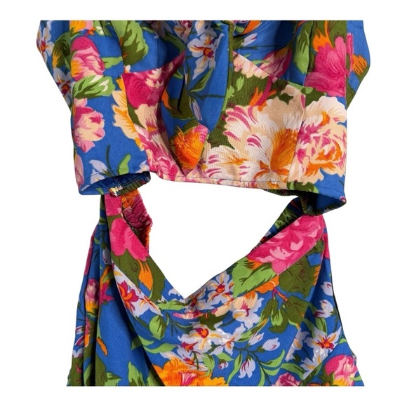 Hawaiian Romper with Midriff Cutout by Lottie & Holly (Band of Gypsies) NEW - Picture 3 of 15
